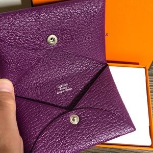 Hermès Calvi Card Holder
